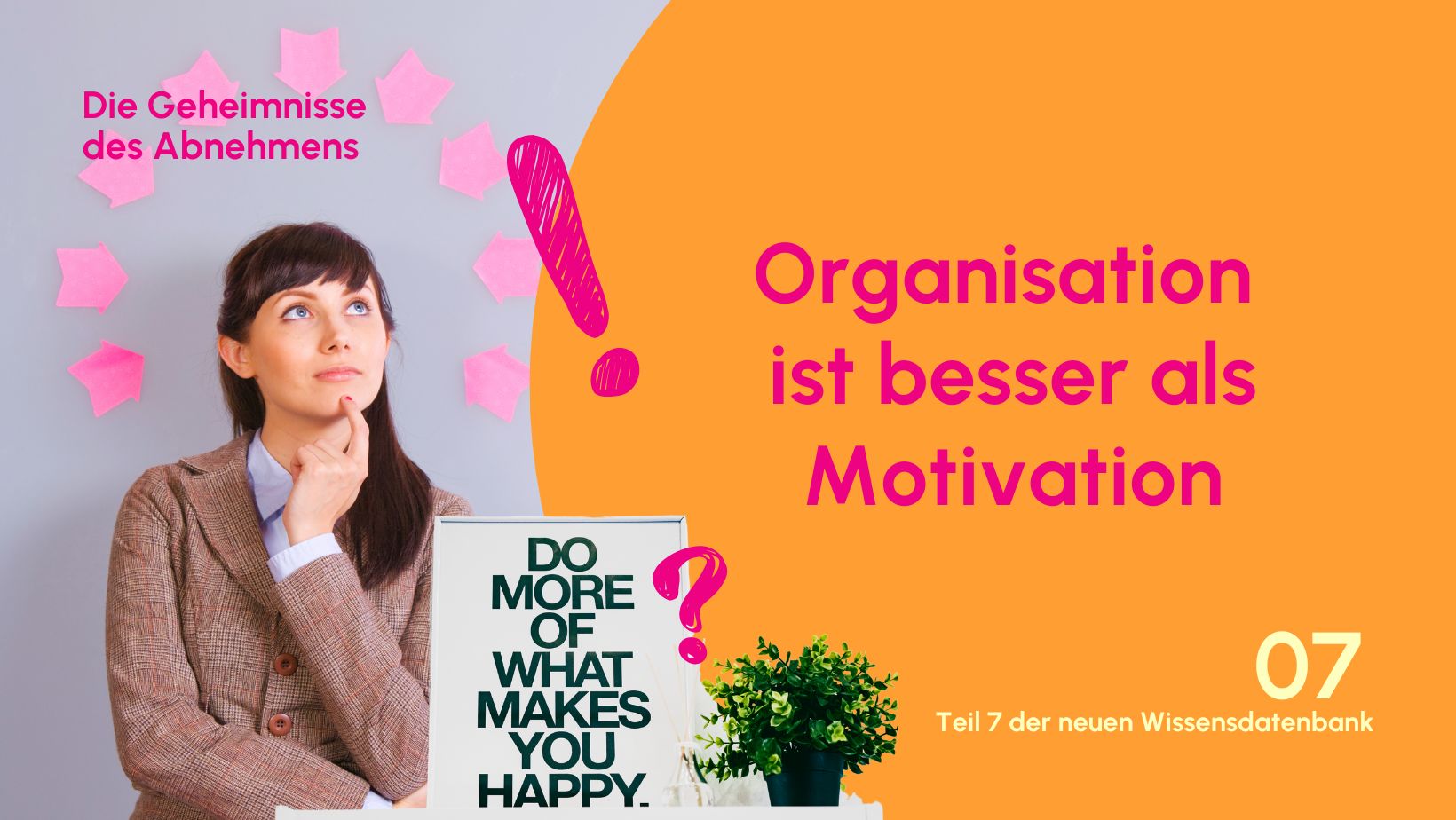Nelea Vital Geheimnisse des Abnehmens: Oranisation besser als Motivation
